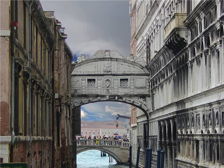 Bridge Of Sighs Venice Italy