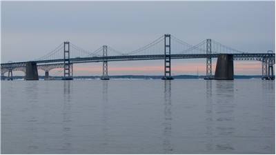 Famous Chesapeake Bay Bridge