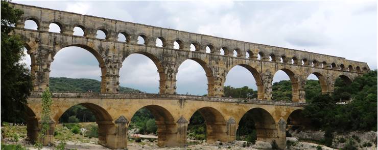 Pont Du Gard Ancient Bridge