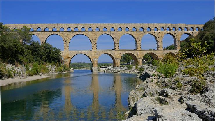 Pont Du Gard France Bridge